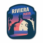 Riviera Maya, Playa del Carmen Mexico Sticker (Peel N' Stick)